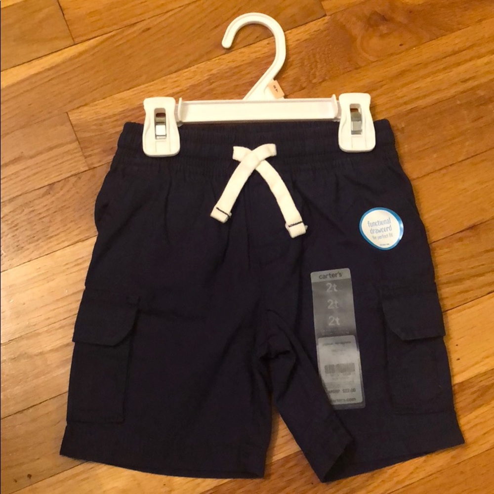 Carters Navy shorts 2T